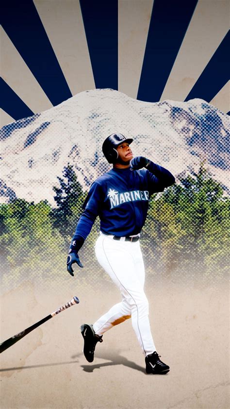 was known for his power and speed on the field, but these <strong>wallpapers</strong> showcase his softer side with stunning portraits and candid shots. . Ken griffey jr wallpaper